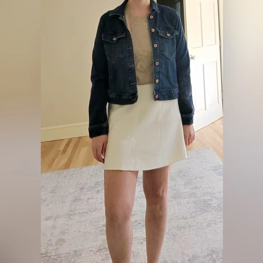 J. Crew Dark Blue Jean Jacket